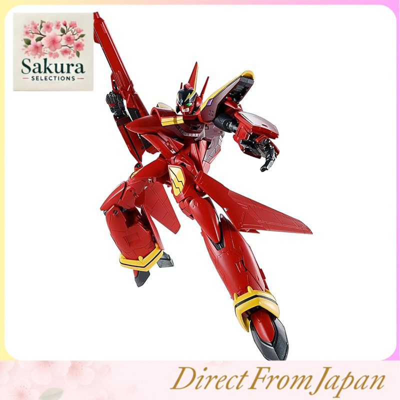 TAMASHII NATIONS HI-METAL R Macross 7 VF-19 Kai Fire Valkyrie ฟิกเกอร์แอ็คชั่นเคลือบสี PVC และ ABS ข