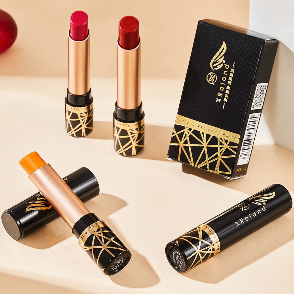 Store Selection#XRoland Carotene Red Cherry Color Changing Lipstick Lipstick Whitening Student Party Affordable11.18cc