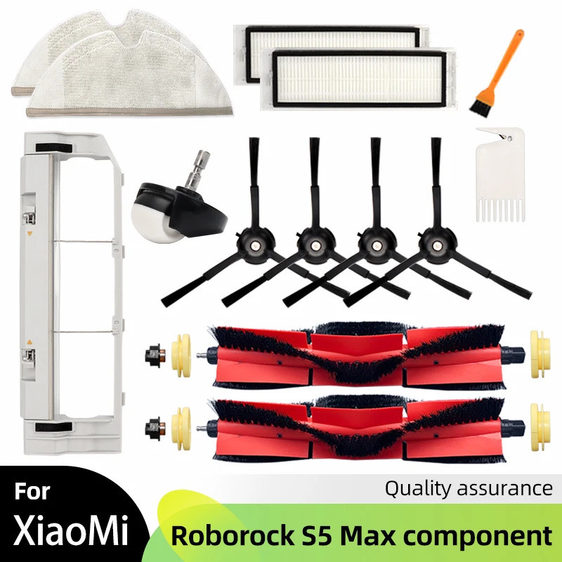สําหรับ 1S Roborock S5 S5 Max S6 S6 MaxV S6 Pure E4 E5 เครื่องดูดฝุ่นอุปกรณ์เสริมหลักแปรงด้านข้าง HE