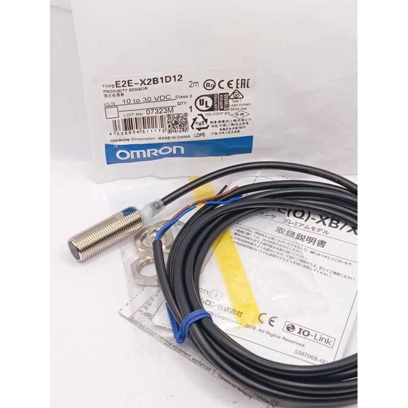 แท้ ! E2E-X2B1D12 PROXIMITY SENSOR 10 to 30 VDC มือ1