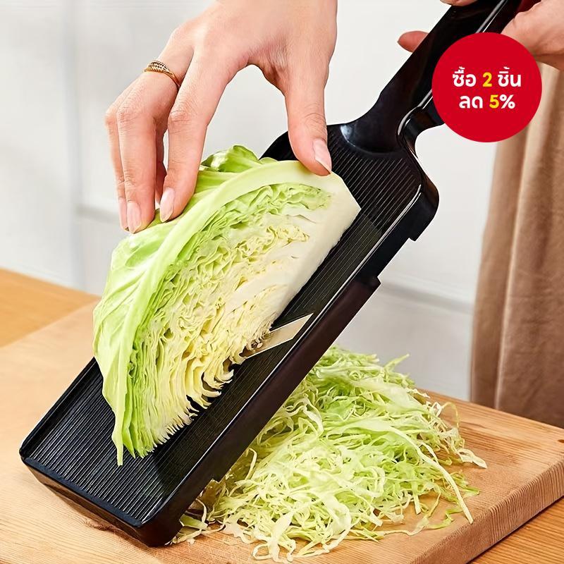 เครื่องตัดผักอเนกประสงค์พลาสติก - แบบแมนนวล เครื่อง shredder และ grater สําหรับ shredded ผักกาด การสไลด์ผัก และการทําโคลสลอว์