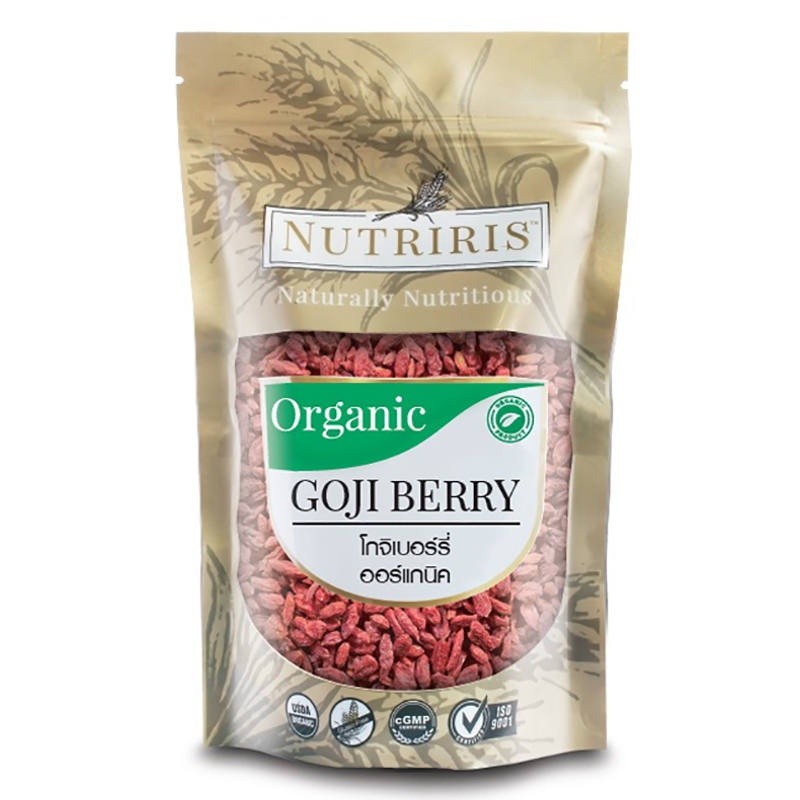 นูทรีริสเก๋ากี้ออร์แกนิค 180กรัม Nutriris Organic Goji Berry 180g.