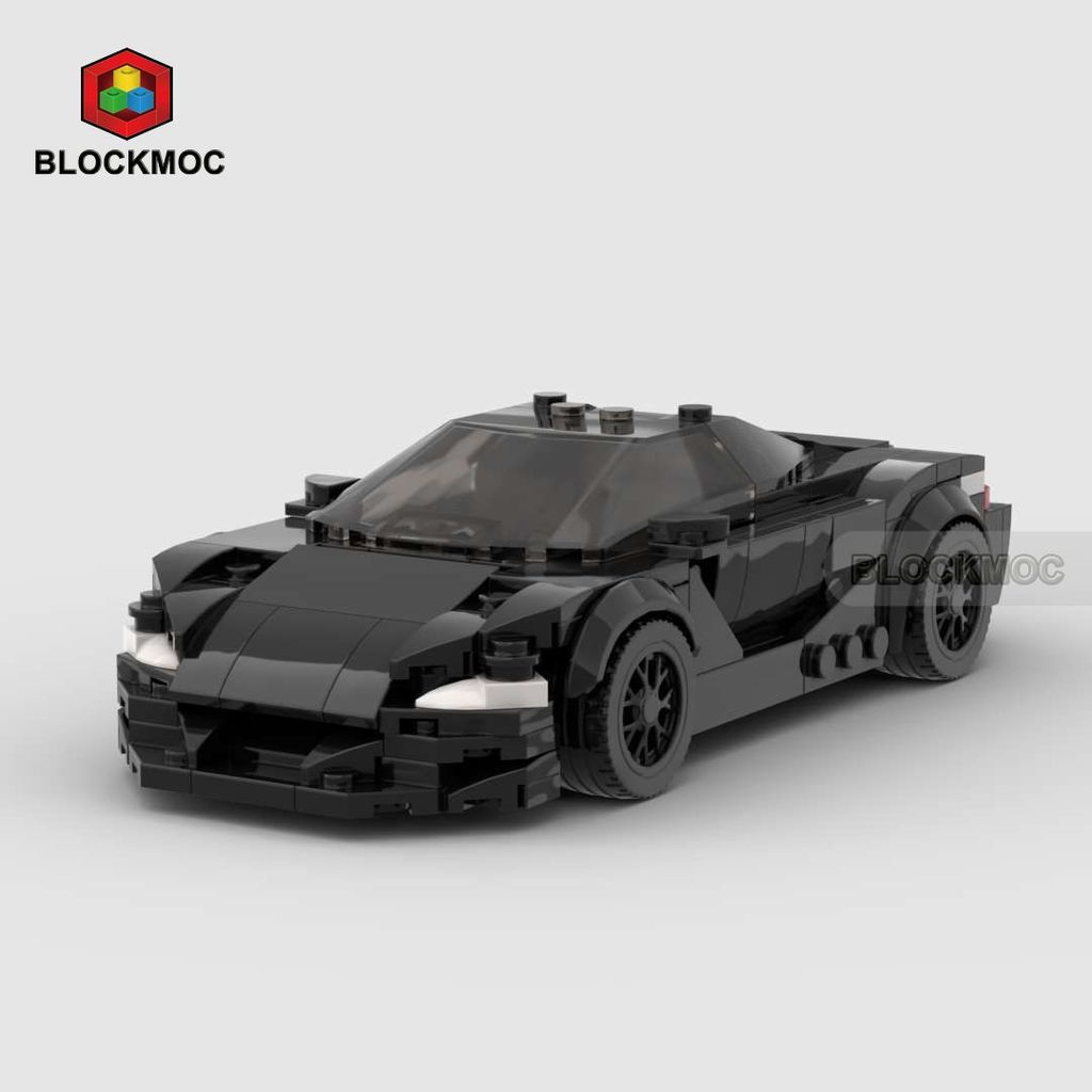 MOC Building Blocks ใช้งานร่วมกับ Lego McLaren 720s 8 ตารางรถ Racing speed Series Creative Racing Ca