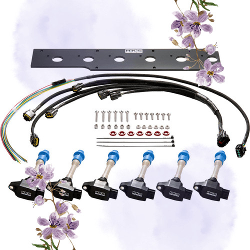 [ส่งตรงจากประเทศญี่ปุ่น]HKS ชิ้นส่วนระบบจุดระเบิด คอยล์จุดระเบิด Super Fire Racing Coil Pro Supra (J