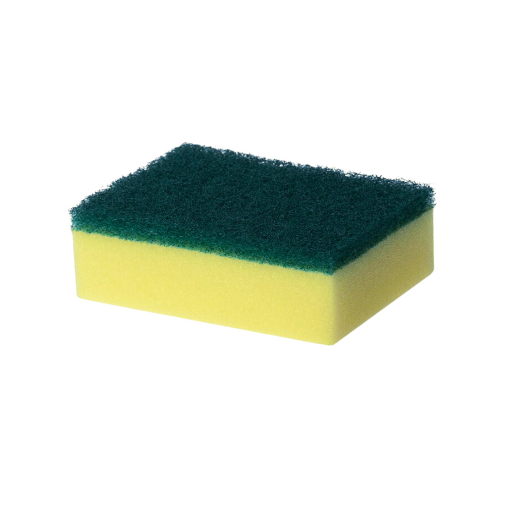 ฟองน้ำอย่างดี (จากร้าน DIY) SCOURING SPONGE (แพ็ค 8 ชิ้น) ราคา ถูกที่สุด ดีลบีเคเค แกลเลอรีภาพที่ 3