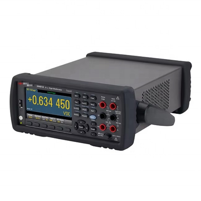 ในสต็อก Keysighte Agilente 34460A 34461A 34465A 34470A ความแม่นยําสูงตารางมัลติมิเตอร์ 6.5 หลักมัลติ
