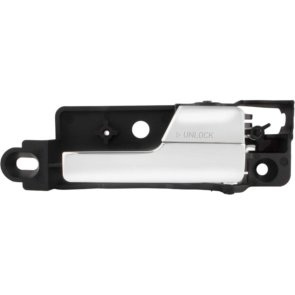 BOXI ภายในด้านหลังขวาผู้โดยสาร-ด้านข้าง Chrome ประตูสําหรับ 2006-2012 Ford Fusion 2007-2012 Lincoln 