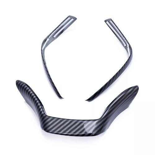 Carbon Fiber Steering Wheel Cover Trim For 2019-2024 Lexus UX250h UX300e ES300h