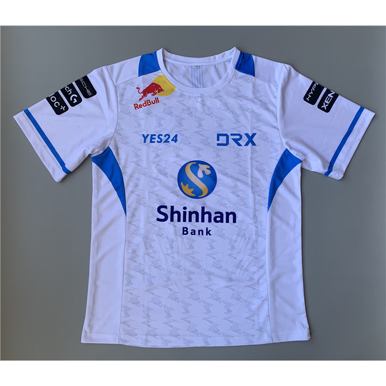 ชุดทีม DRX ปี 2022 สำหรับ LOL LCK แขนสั้นเหมือน Deft