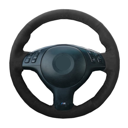 DIY Car Steering Wheel Cover For BMW M Sport E46 330i 330Ci E39 540i 525i 530i
