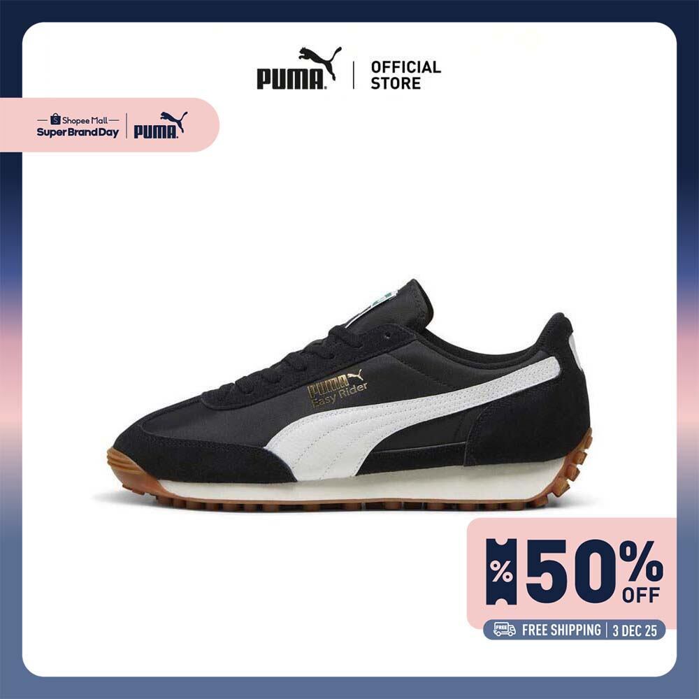 PUMA SPORT CLASSICS - Easy Rider Vintage Sneakers สีดำ  39902810