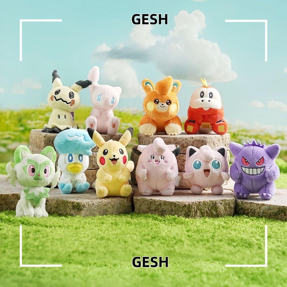 GESH พวงกุญแจตุ๊กตาUMBREON GENGER สไตล์อนิเมะ นุ่มและน่ารักสำหรับของขวัญเด็ก