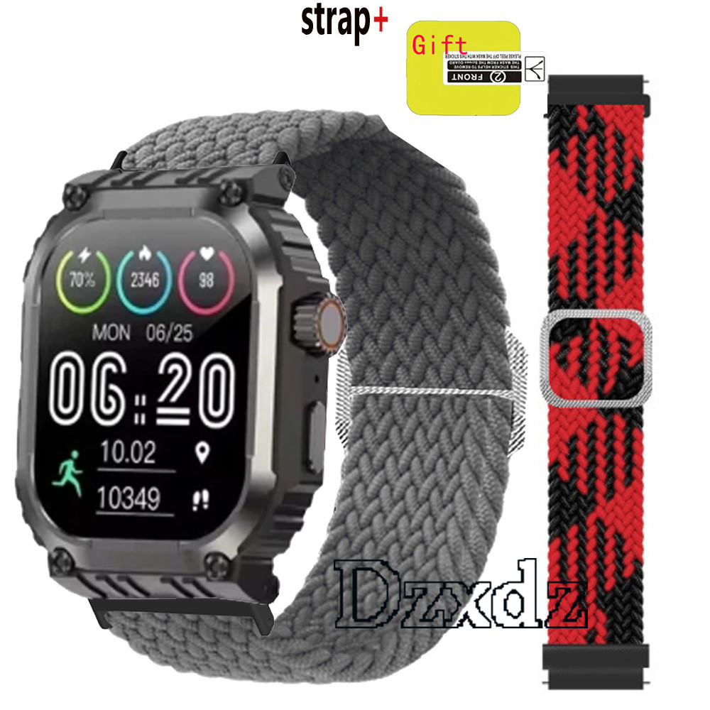AXON G-Connect สมาร์ทสายนาฬิกาสมาร์ทวอท์ชไนลอน Loop Band AXON G-Connect สมาร์ทนาฬิกาป้องกันหน้าจอฟิล