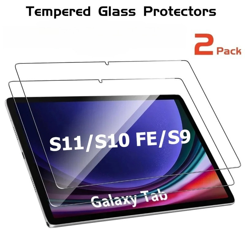 1-2 ชิ้นสําหรับ Samsung Galaxy Tab S11 S10 S9 S8 Lite Ultra FE Plus HD Clear ฟิล์มกระจกนิรภัยสําหรับ