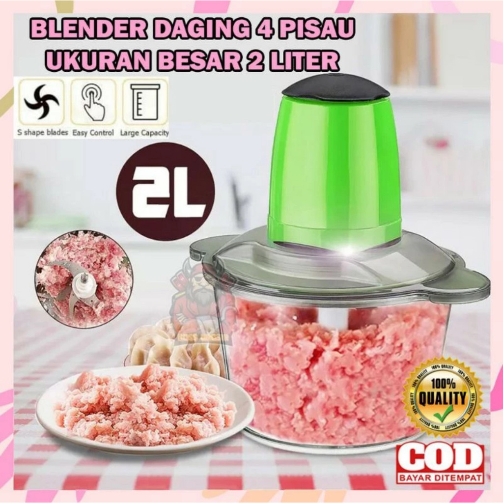TMJ ELECTRIC MEAT CHOPPER BLENDER / MULTIPURPOSE KITCHEN MEAT GRINDER / MEAT GRINDER BLENDER BLENDER