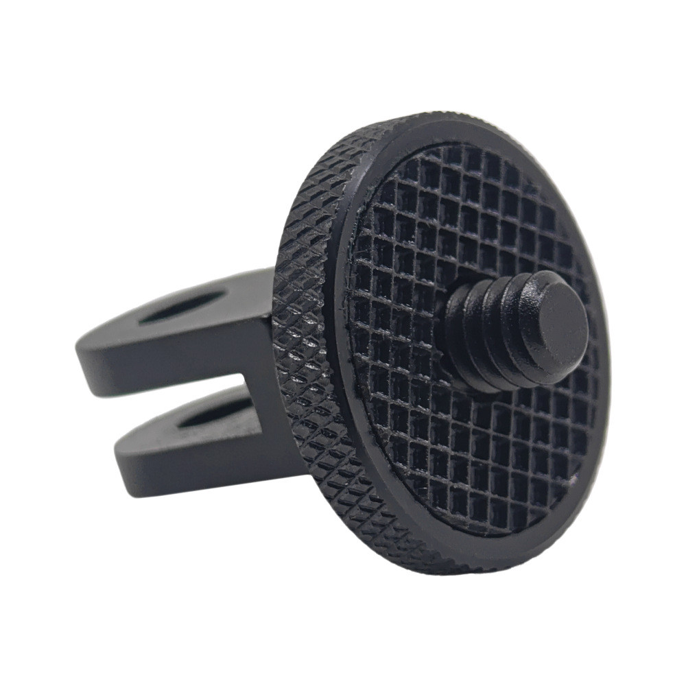 Spot Goods#Universal gopro hero7/6/5Xiaoyi Adapter Tripod Mini Adapter Aluminum Alloy1/4Conversion H