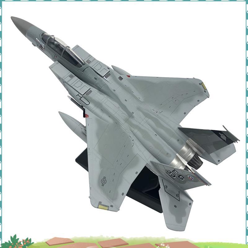Uejfrdkuwg 1/100 Scale Diecast เครื่องบิน F15 Eagle American Navy เครื่องบินสําหรับคอลเลกชันของขวัญต