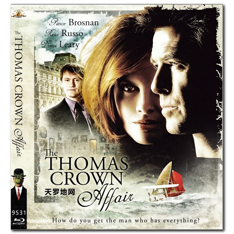 [ภาษาอังกฤษ][คลังสินค้าพร้อม] ภาพยนตร์ Blu-ray HD 4K UHD 1080P The Thomas Crown Affair