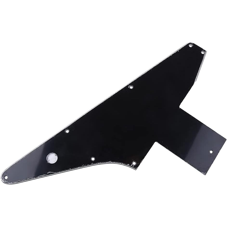3 Ply Guitar Pickguard Pick Guard สําหรับ Explorer สําหรับ 76 Reissue Black Part