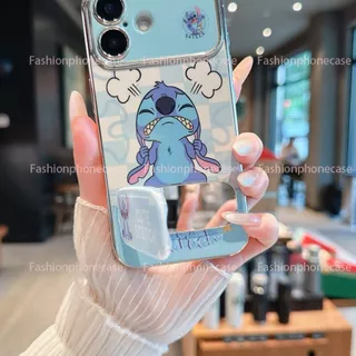เคสมือถือสำหรับ iPhone 17 16 15 14 13 12 11 PRO MAX หน้าต่างเลนส์ใหญ่ พร้อมสายคล้องมือกันกระแทก HX6DSC0269