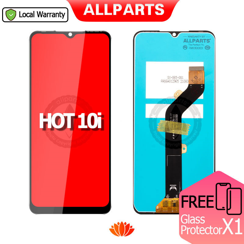 จอแสดงผลสําหรับ Infinix Hot 10i / X659B / X658E / PR652B LCD Touch Screen Digitizer เปลี่ยน