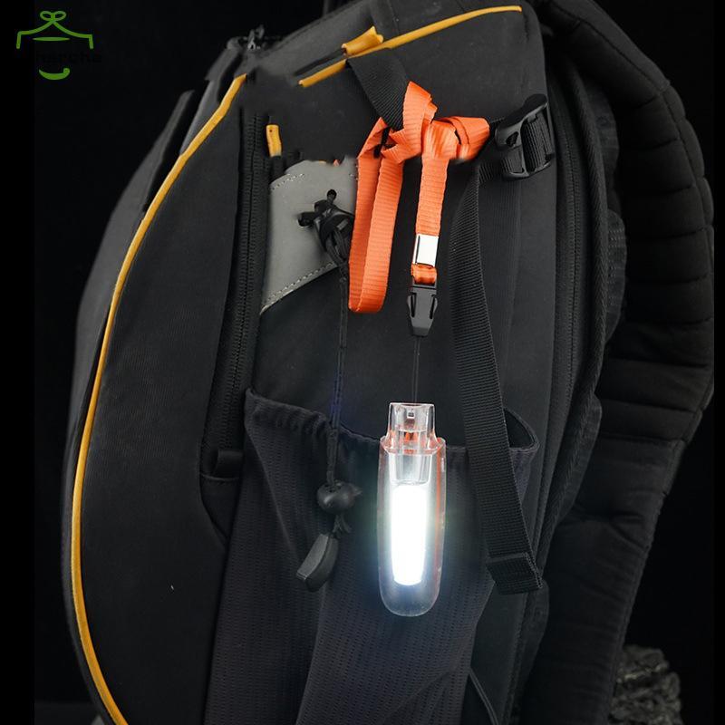 [FHC] Outdoor Camping Survival Whistle Rescue Whistle พร้อมไฟ Led ชาร์จไฟฉายขนาดเล็ก 3 สปีดปรับไฟฉาย