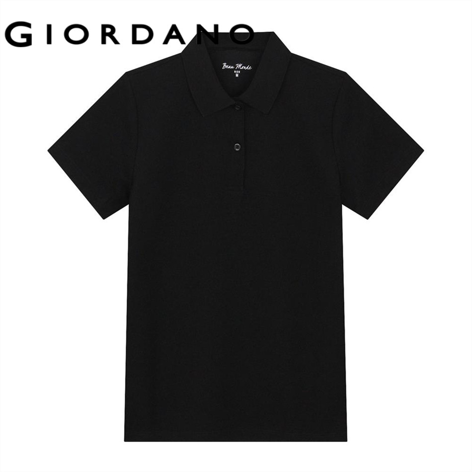 GIORDANO WOMENBeau MondefaberWomens Short Sleeve Pique Polo 0 13315852