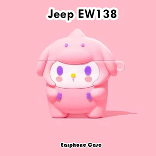 READY STOCK!นําไปใช้กับ Jeep EW138 เคส Case เคสหูฟัง การ์ตูนน่ารัก ซิลิโคนนุ่ม เคส เคสหูฟัง