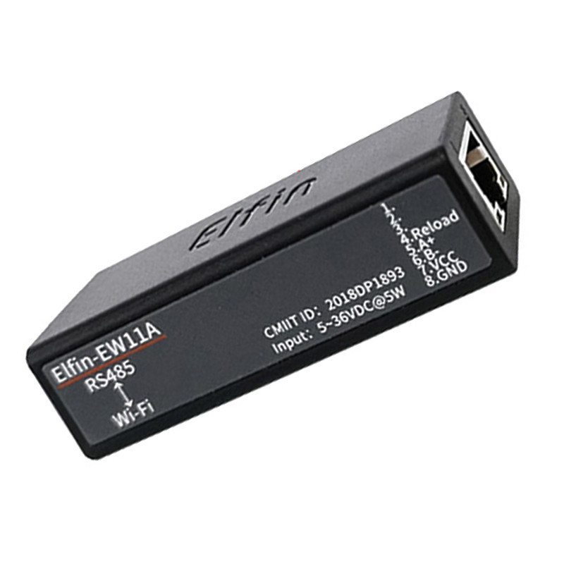 เซิร์ฟเวอร์พอร์ตอนุกรม RS485 เป็น wifi Modbus Serial Port เป็น wifi รุ่นแรงดันไฟฟ้ากว้าง EW11A