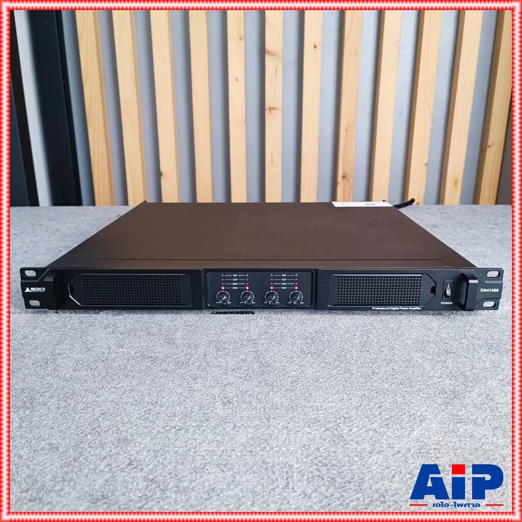MICROTECH DA-41400 poweramp 4CH เพาเวอร์แอมป์ MICRO TECH DA 41400 DA41400 เอไอ-ไพศาล