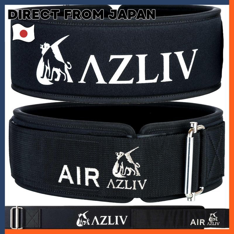 AZLIV Lifting Belt AIR Training Belt Nylon EVA Power Belt for Gym Workout