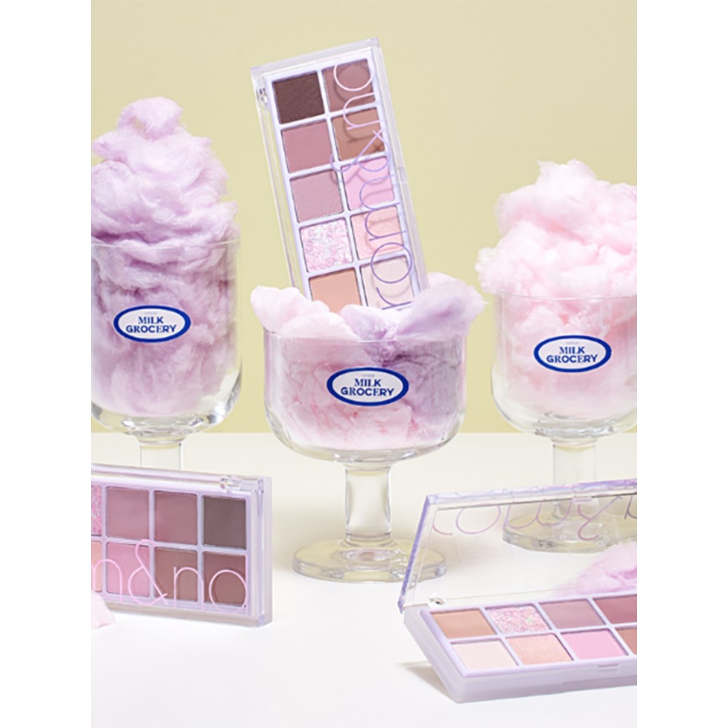 ️ เกาหลีนําเข้า romand Ten-Color Eyeshadow Palette Matte Pearlescent Student Easy-to-Color Cool น่าร