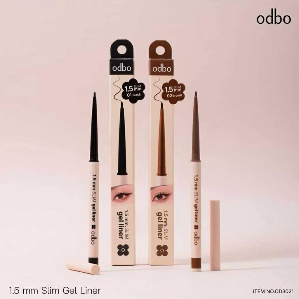 odbo Slim gel liner 1.5mm สลิม เจลไลเนอร์ นุ่มลื่นเขียนง่าย OD3021