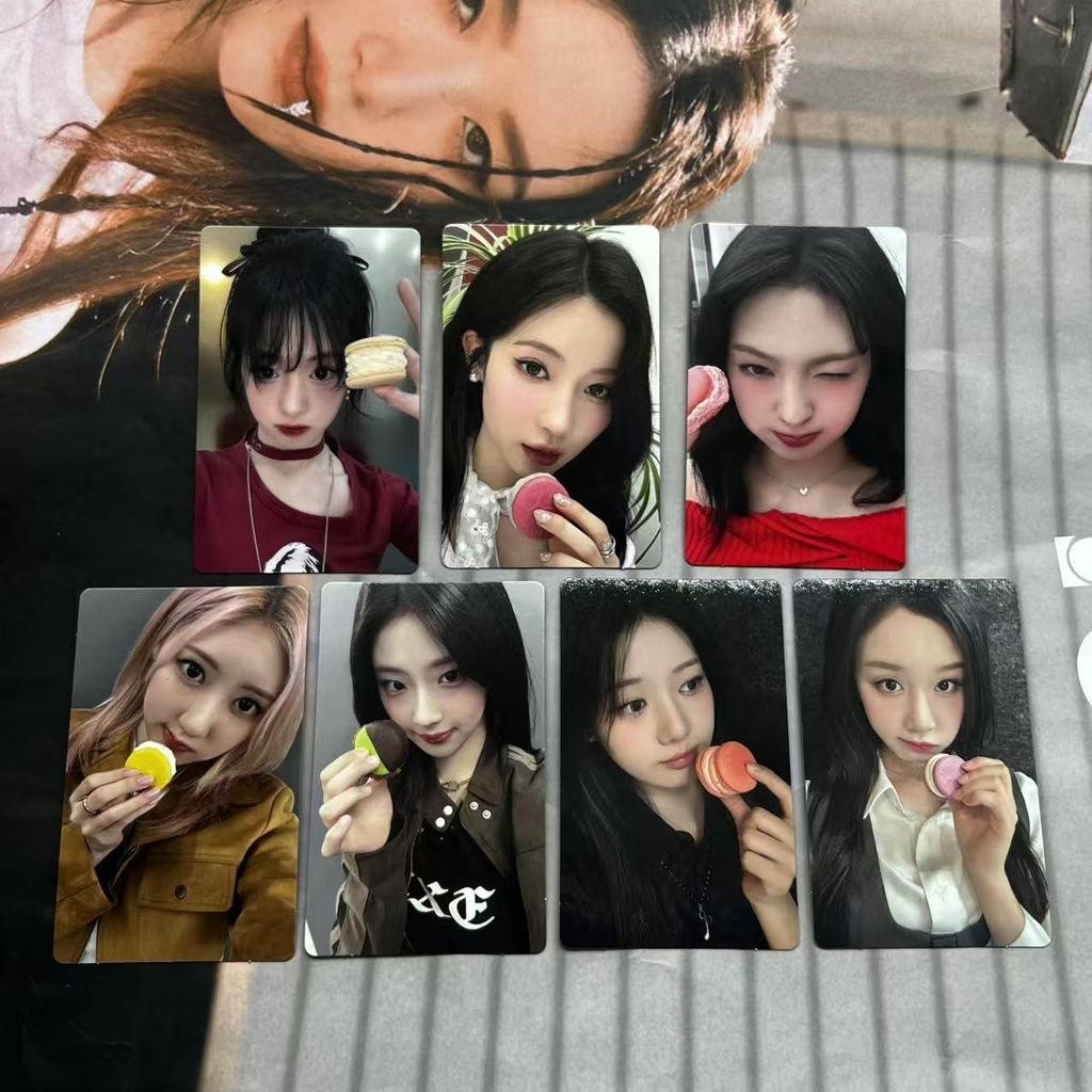 Bao Monster Photocard สีขาววันวาเลนไทน์ Lucky Card ahyeon Hyeon Card การ์ดจีนของแท้กลับสไตล์ขายดีของ