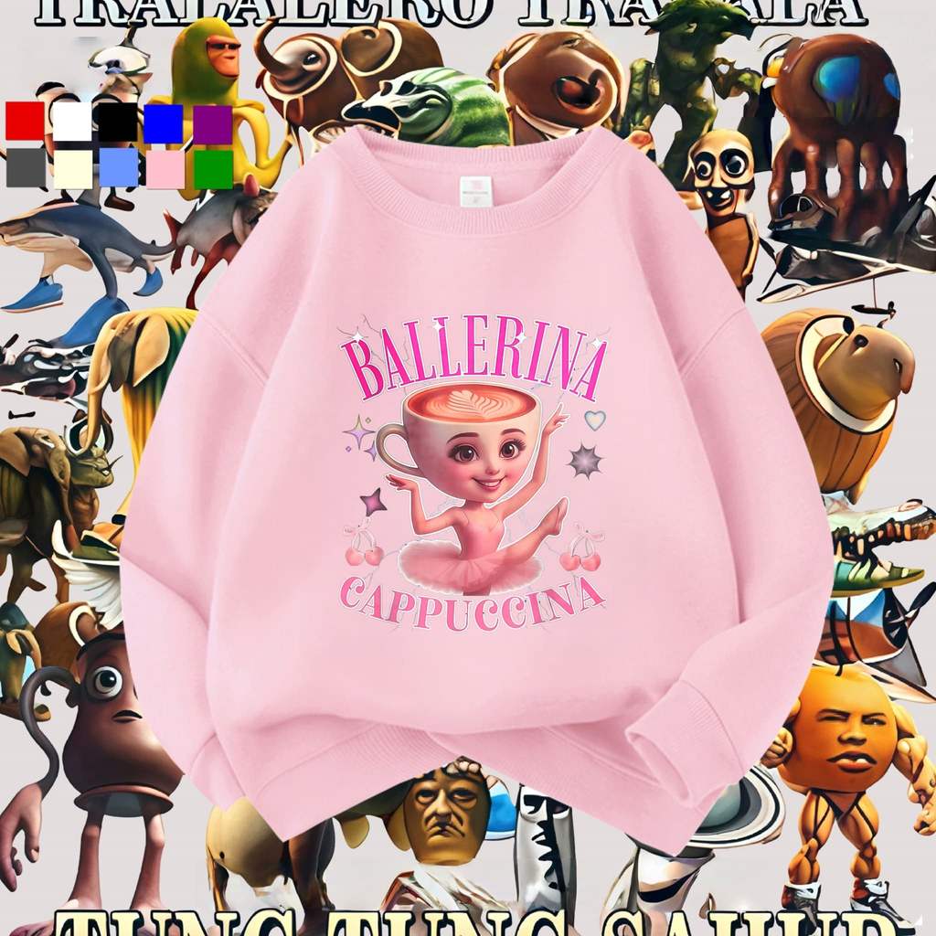 เสื้อสเวตเตอร์เด็กลายแฟชั่นสวยน่ารักเสื้อแขนยาวมี8สีหลายไซส์(100-150)ใส่ได้ทั้งเด็กชายและเด็กหญิง เสื้อยืดแขนยาวเด็ก#031