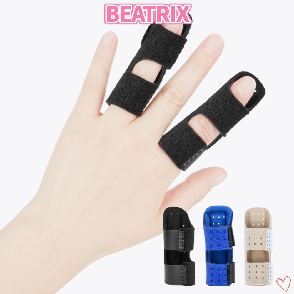 บีทริกซ์‌ เฝือกนิ้ว, สีดําสีฟ้าเปลือยสีเทา SBR OK ผ้าอลูมิเนียม Strip Index Finger Support, ปรับรั้งกีฬาความปลอดภัย
