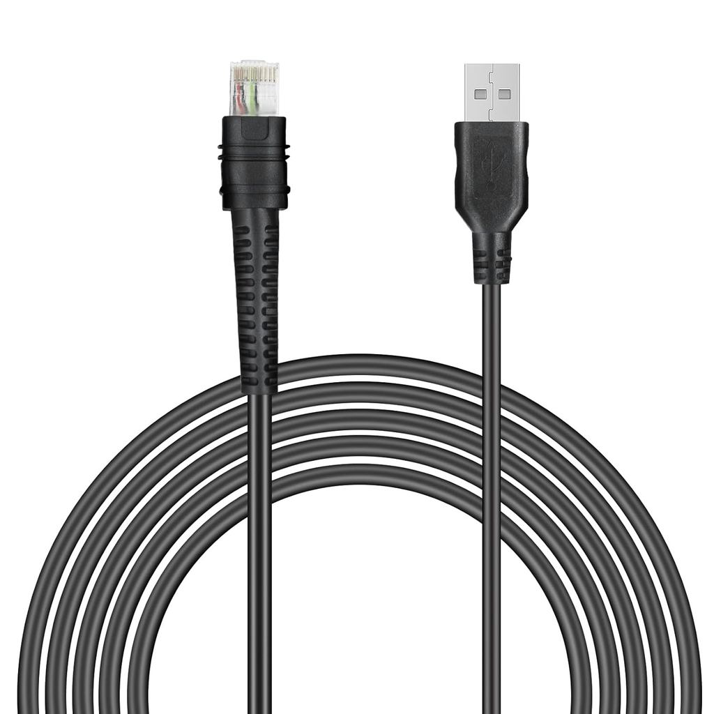 CBA-U46-S07ZAR Shielded USB Cable for Zebra Symbol DS3608 DS3678 DS8108 DS8178 LI3608 LI3678 DS3600-