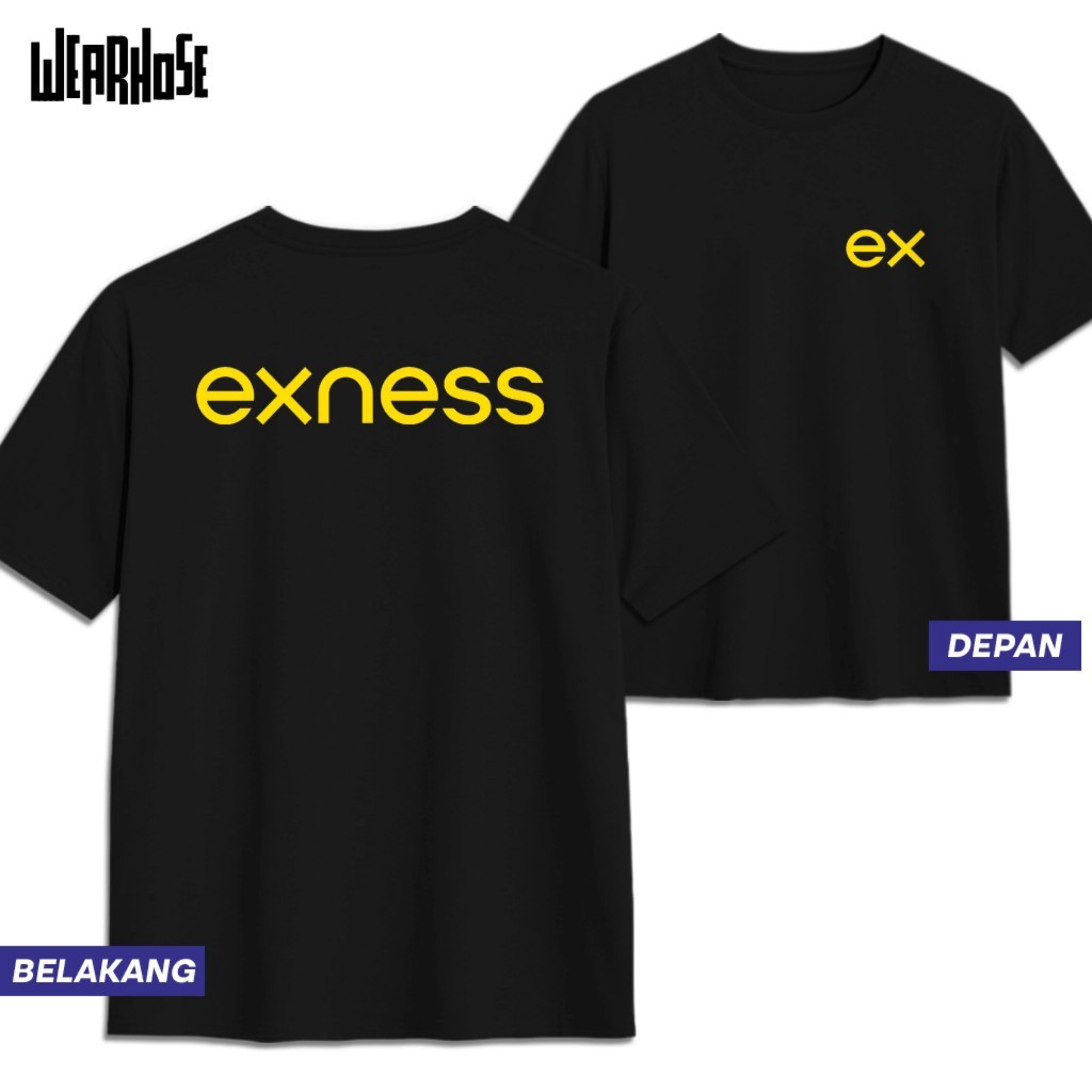 TRADER EXNESS DB เสื้อยืด Unisex Trader เสื้อยืดสําหรับผู้ชายและผู้หญิงสวมใส่ด้านบน