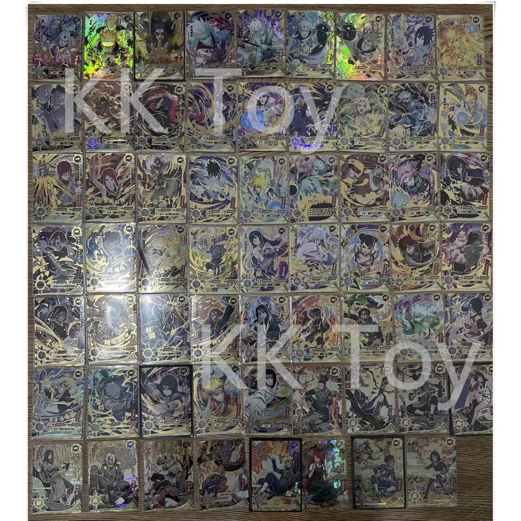 Kayou Naruto Cards MR Card Full Set - Naruto Official Mobile Game Card MR NO.001-048 Full Series Spot Goods Game