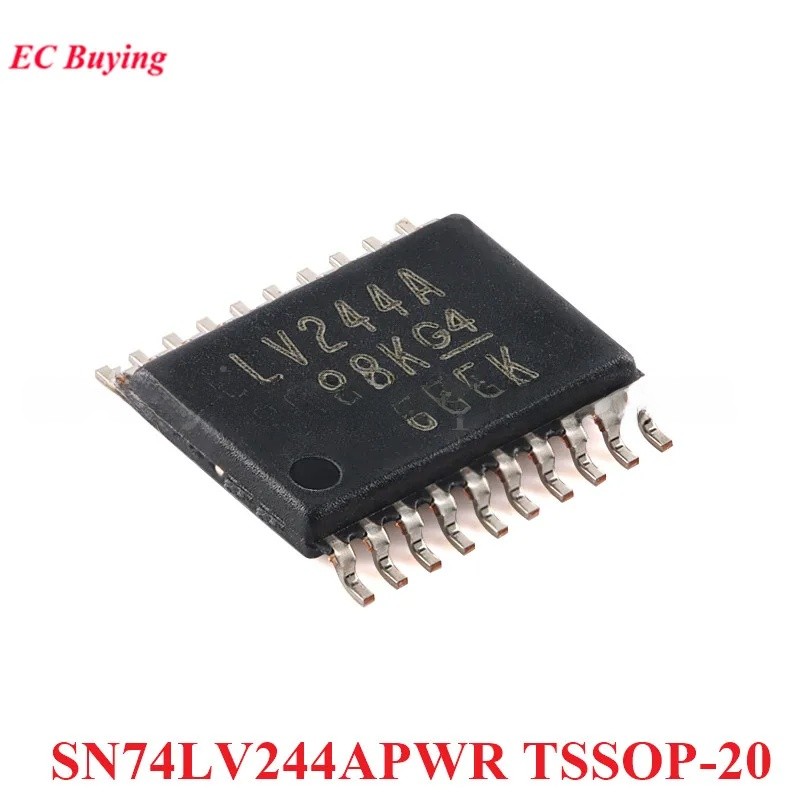 10 ชิ้น/1 ชิ้น SN74LV244APWR TSSOP-20 SN74LV244 SN74 74LV244A LV244A TSSOP20 Octal บัฟเฟอร์ไดร์เวอร์