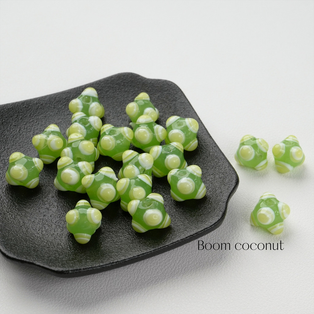 [Sencha Dzi Beads] มือทำ Dzi ลูกปัดสำหรับการทำจิวเวล리และสร้อยข้อมือ