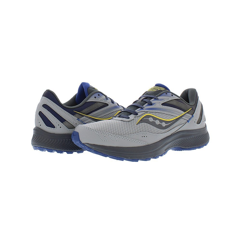 รองเท้าผ้าใบผู้ชาย Saucony Cohesion Tr15 สีเทาเข้ม น้ำหนักเบาทรงตัวดี