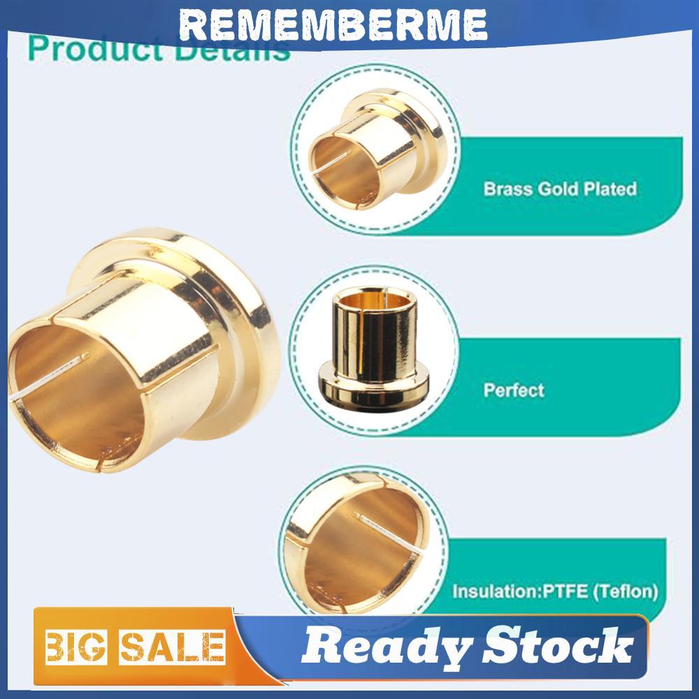 ทอง/โรเดียมชุบ Phono Connector Noise Stopper RCA ปลั๊กหญิงฝุ่น RCA ฝุ่นหมวก RCA Connector สําหรับลํา