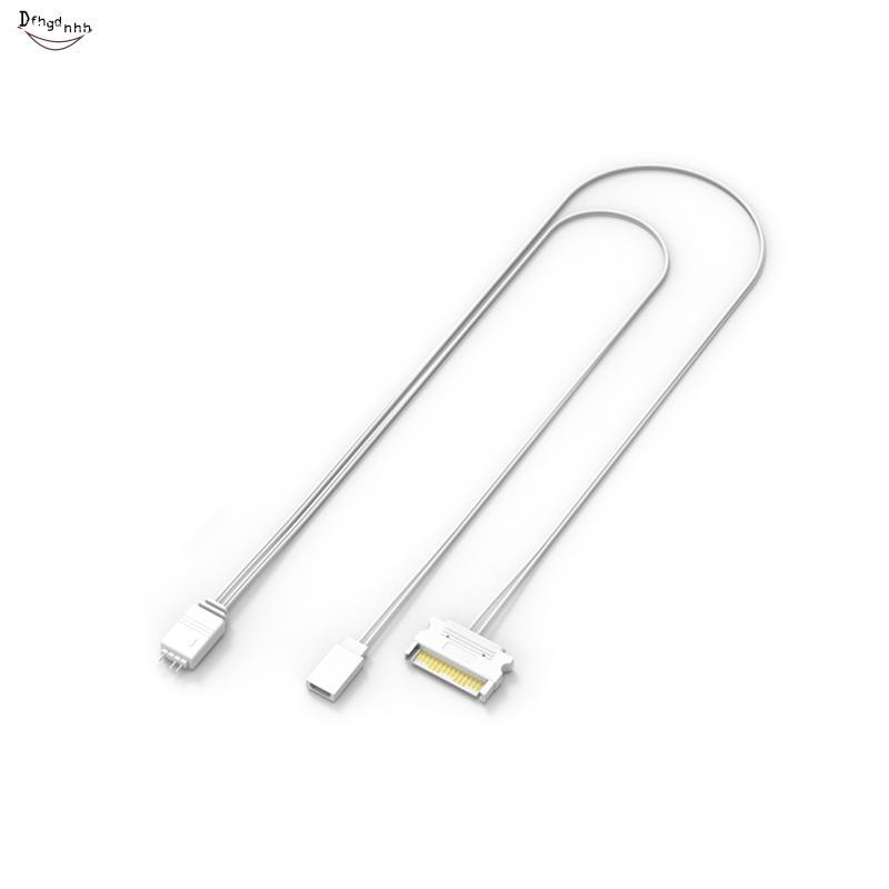 To ARGB Lighting Power Adapter Cable คอมพิวเตอร์ ARGB Controller to ARGB Reset Power Cable PC Manual