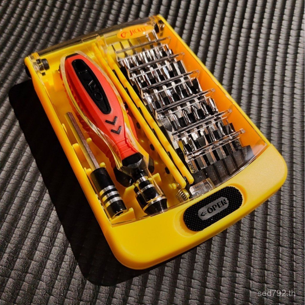 Yifeng คอมพิวเตอร์ Jacklihe JK6088A ไขควง 1 ถอดชิ้นส่วน 38 ซ่อมโทรศัพท์มือถือเครื่องมือ JACKLY 6HHD