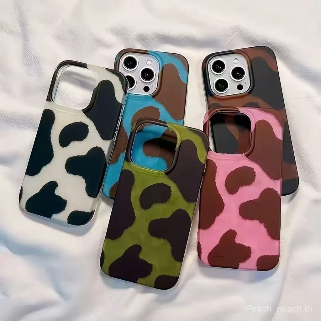 เคสโทรศัพท์เหมาะสําหรับiPhone Simple CowรูปแบบDouble Layer IMDเหมาะสําหรับiPhone17promax/16Plus/15Pl