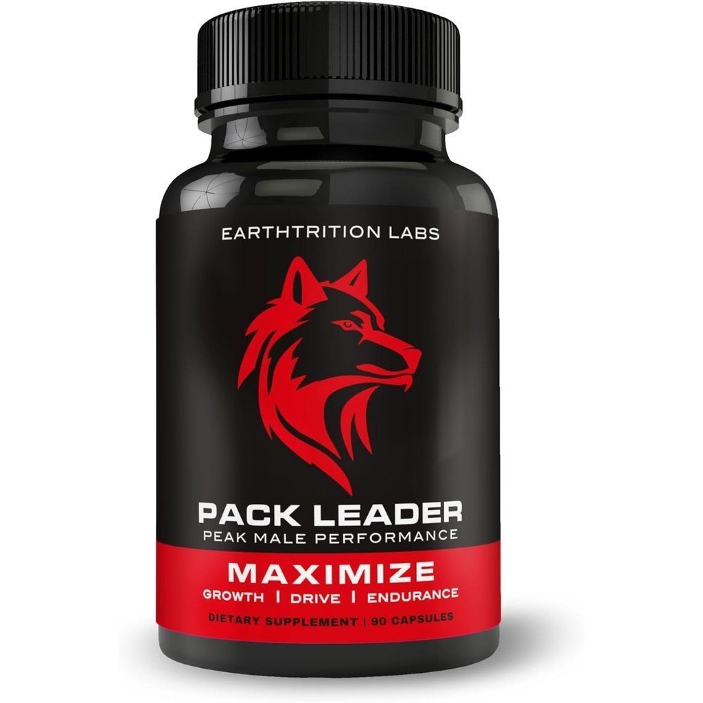 Pack Leader - อาหารเสริมฮอร์โมนเพศชายสําหรับผู้ชาย - ยาเม็ดสมรรถภาพชาย ผู้สร้างกล้ามเนื้อ - เพิ่มควา