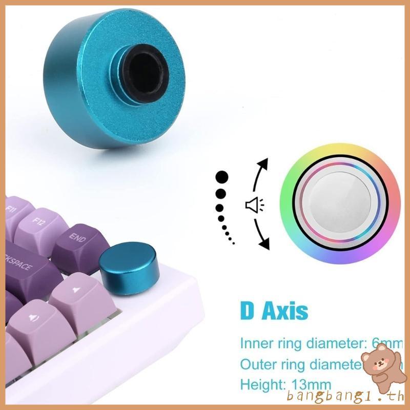 Bangb Ergonomic Metal Knob สําหรับ F75 IK75 คีย์บอร์ดแบบกลไก Setups ประสิทธิภาพที่ถูกต้องปรับแต่งอัพ