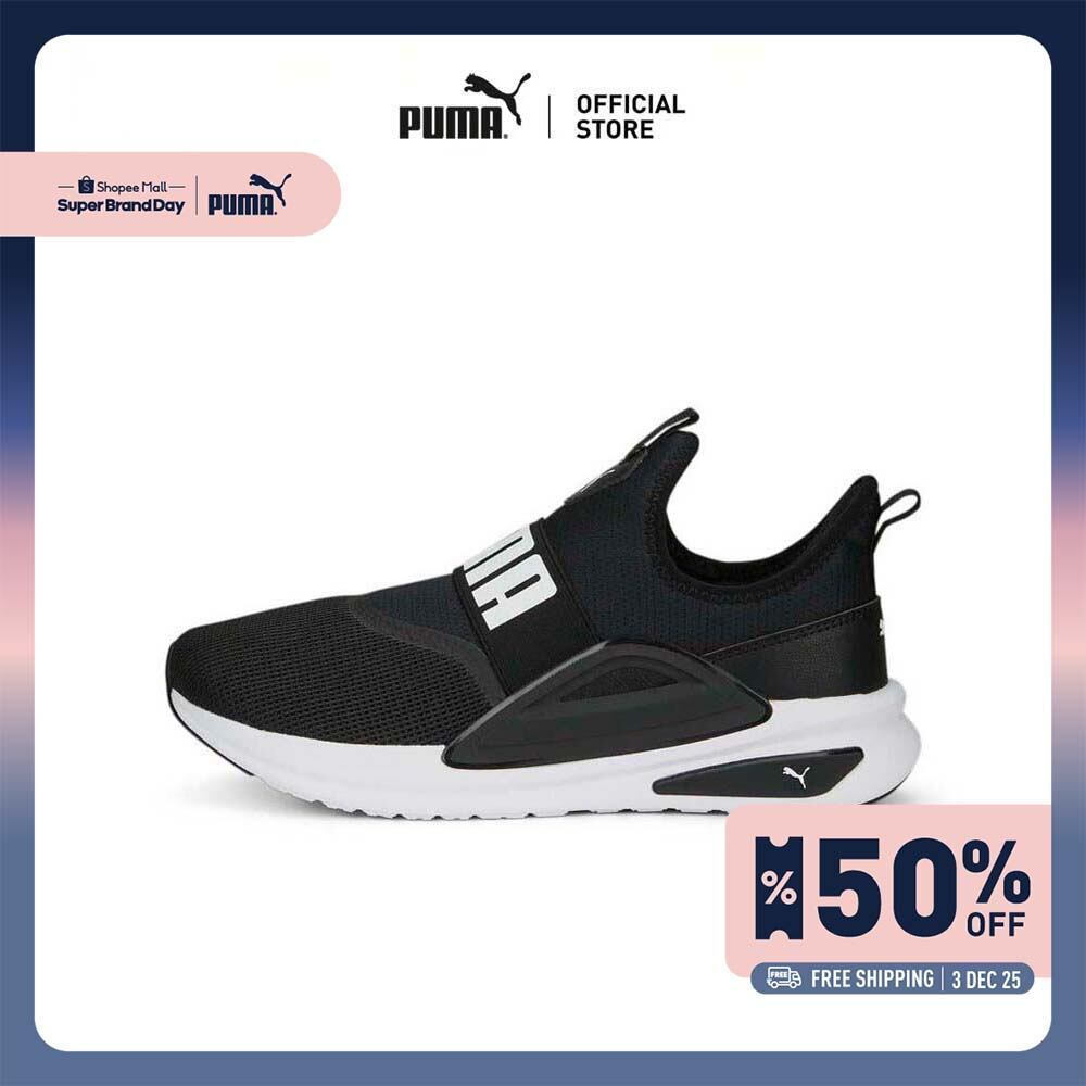 PUMA RUNNING Softride Enzo Evo Slip-On สีดํา - 37787501