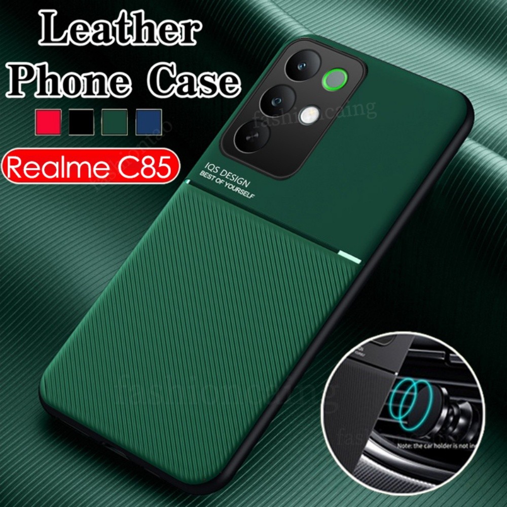 ปลอกสําหรับRealme C85 Pro C85Pro C85X C 85 RealmeC85 Pro RealmeC85Pro RealmeC85Xรถผู้ถือMatteเคสโทรศ